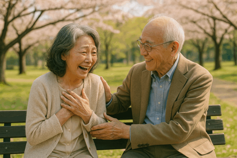 最後に会いたい人に会えた二人