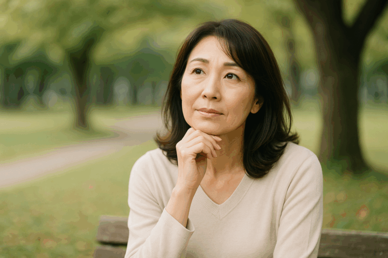 会いたい人を思う女性