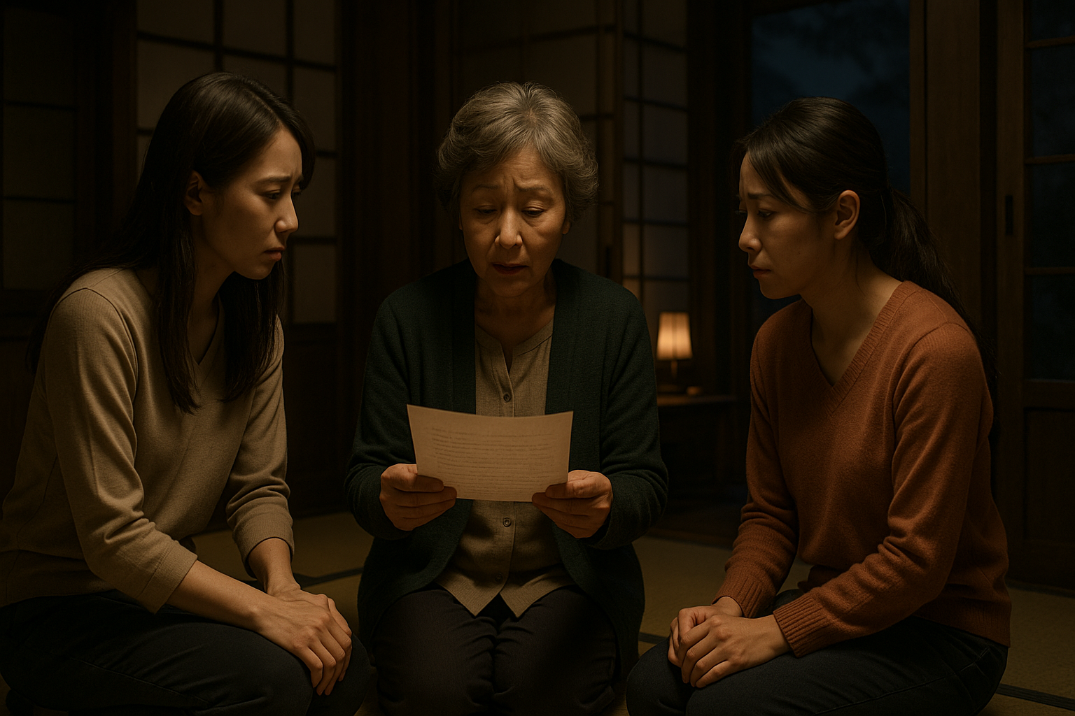 静かな手紙と悲しいお知らせ