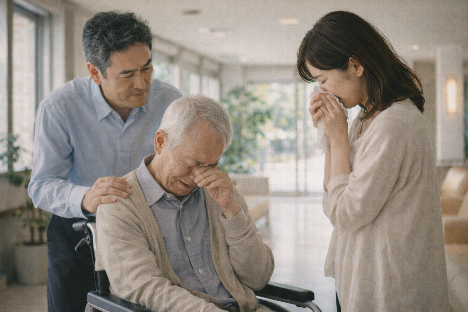 高齢の父の隠し子を探して再会させた